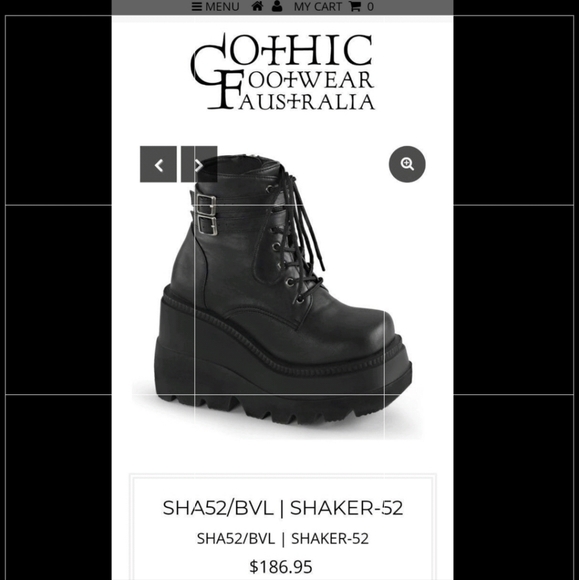 ♥︎NIB Demonia Platform Ankle Boots♥︎ - Picture 4 of 12